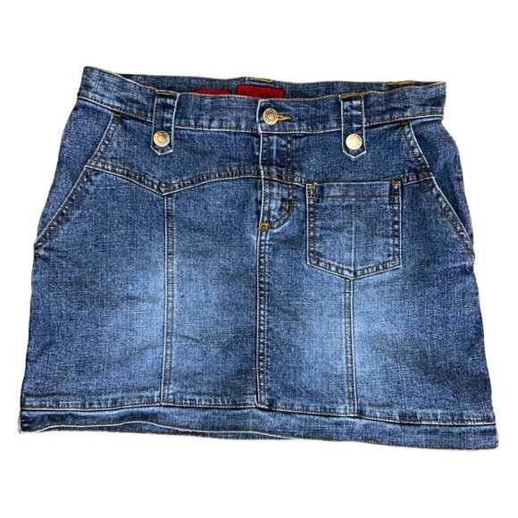 Out Jeans Dresses & Skirts - (6 for $25) Out Jeans Vintage Style Jean Skirt Size Medium